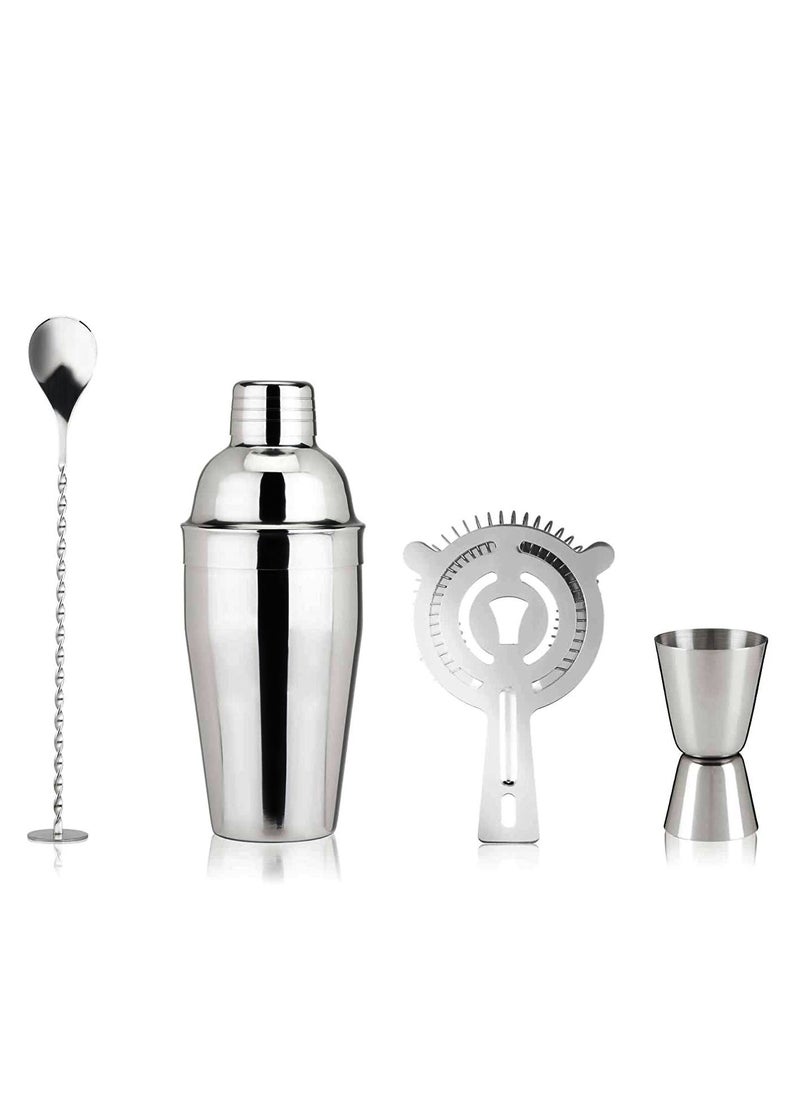 Stainless Steel Cocktail Shaker Set 750 four-piece set