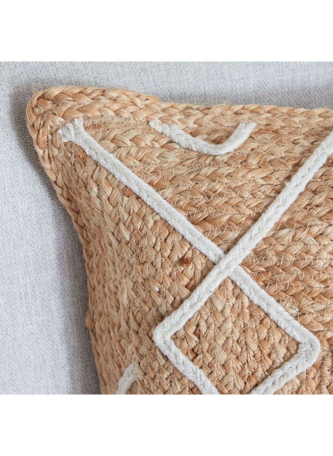 Eco Handmade Jute Filled Cushion 45 x 45 cm