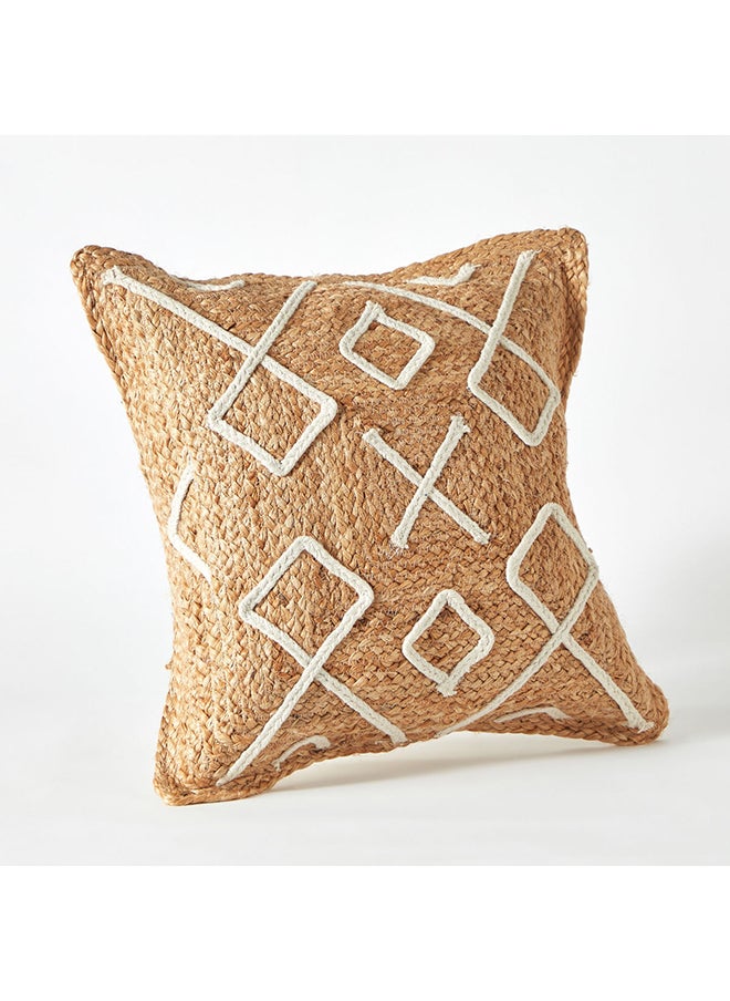 Eco Handmade Jute Filled Cushion 45 x 45 cm