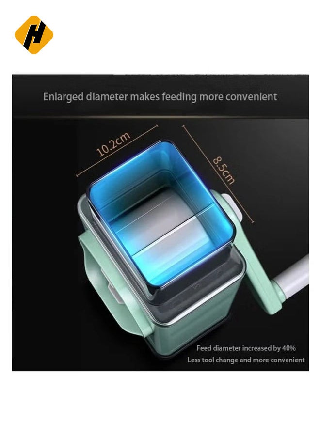 vegetable-cutter1x20 Multifunctional Vegetable Grater Fruit Vegetable Slicer Easy Clean 4 in 1 Adjustable Handheld Vegetable Slicer Spiral Drum Slicer Assorted, 1x20