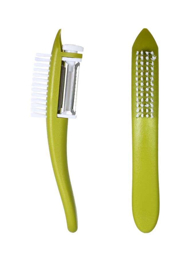 3-In-1 Peeler Green 21x5x3cm