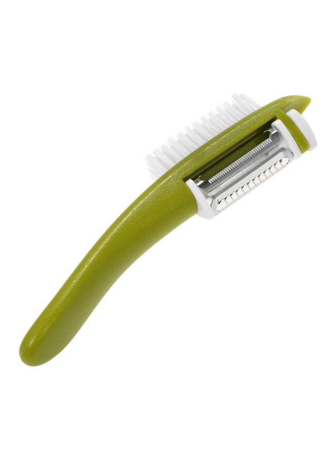 3-In-1 Peeler Green 21x5x3cm