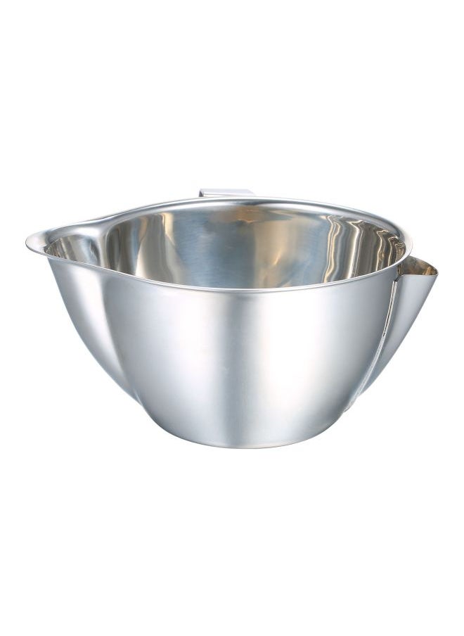 Stainless Steel Oil Strainer Silver 135x115x60mm