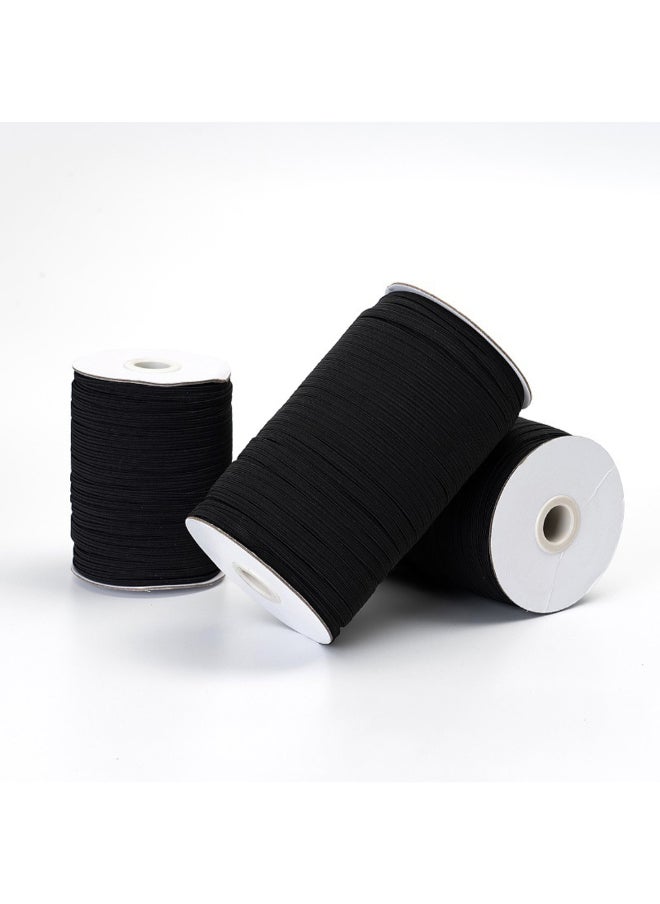 Elastic Rubber Band For Clothes Black 15 x 8 x 8centimeter