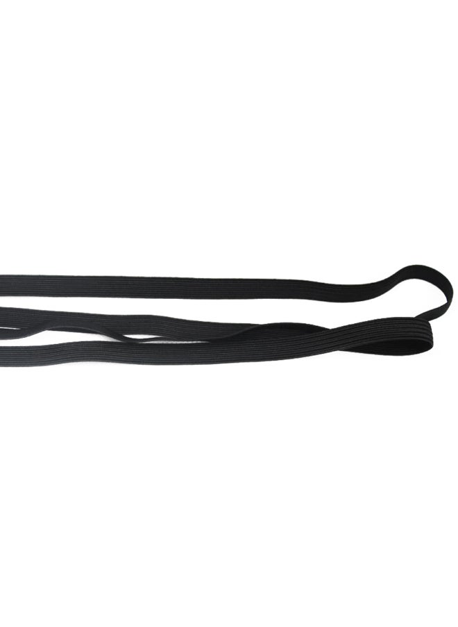 Elastic Rubber Band For Clothes Black 15 x 8 x 8centimeter