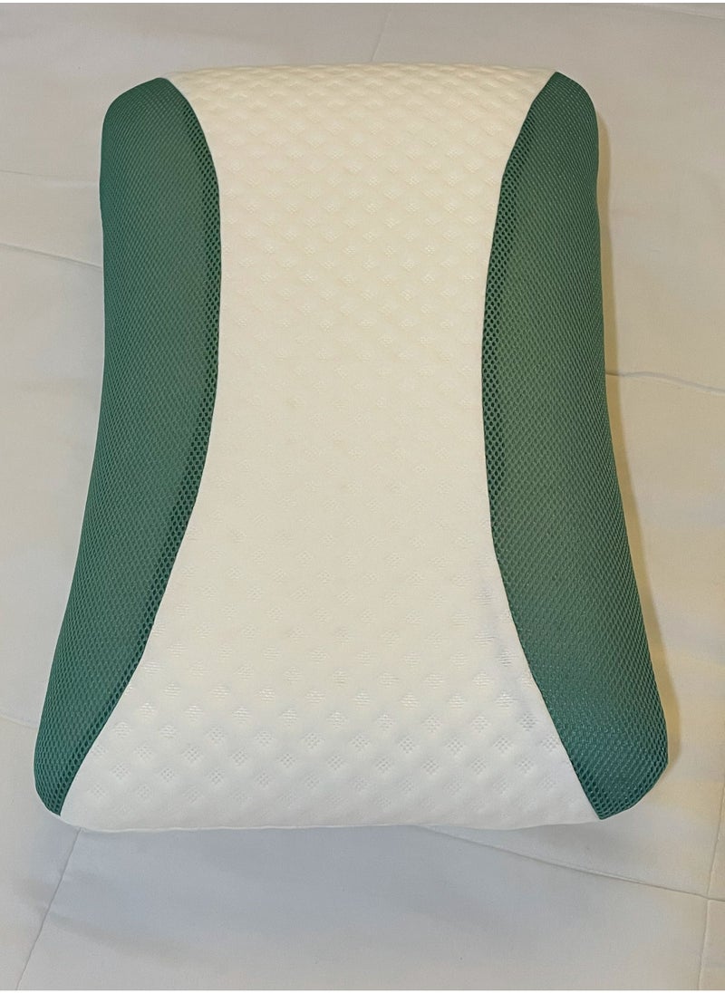 Eucalyptus Infused Memory Foam Pillow With Removable Cover - Hypoallergenic & Breathable- 60x40x12cm