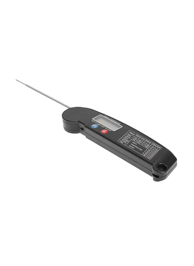 Digital Instant Read Meat Thermometer Black 20.00x1.50x7.50cm