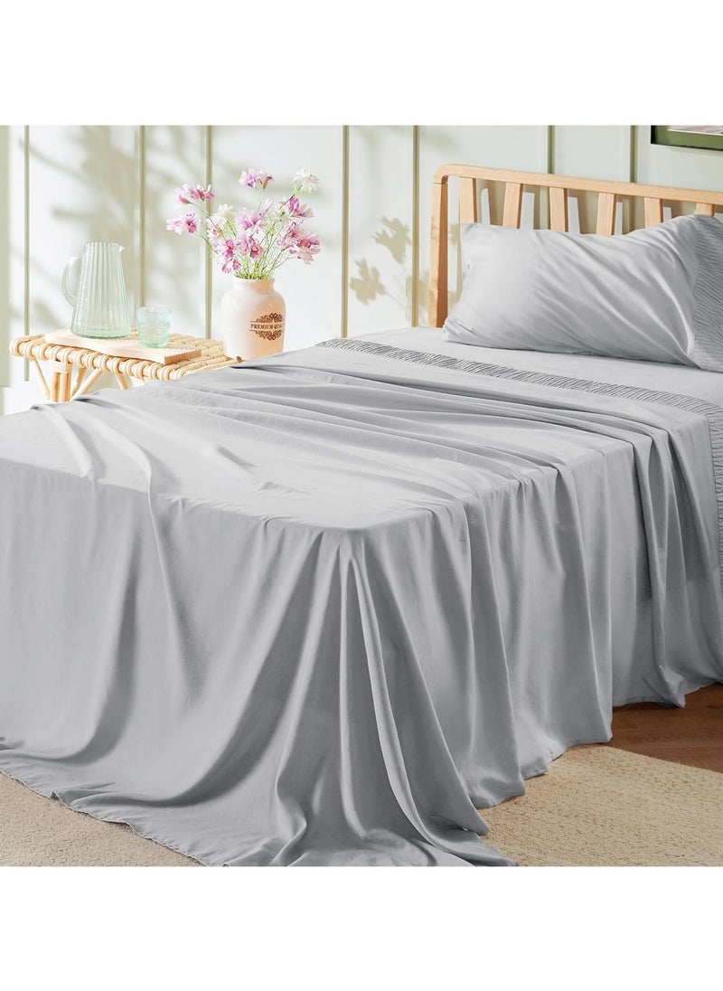 Single Fitted Sheet Set: Simple and Comfortable Bedding