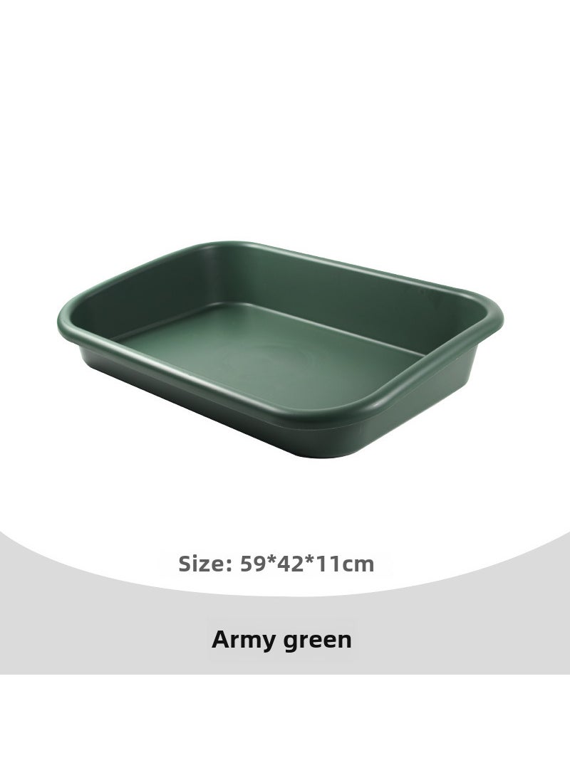 Multi-Use Gardening Tray Pot Pad dark green