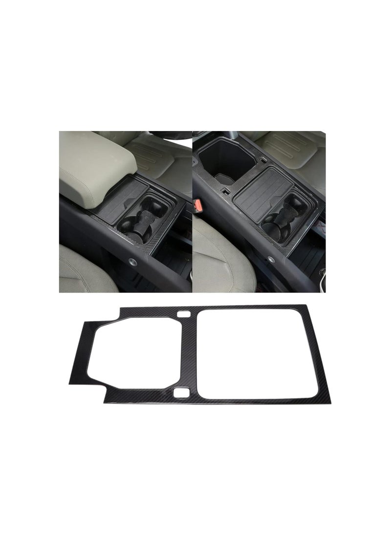 Central Control Panel, Central Control Panel Carbon Fiber Car Modification Part Replacement for Defender 110 2020?2021