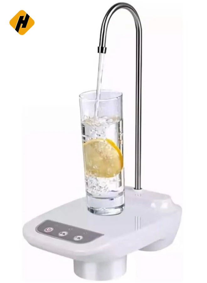 Water dispenser Pump with Tray USB Rechargeable Automatic Water Dispenser Wireless Portable Water Pump