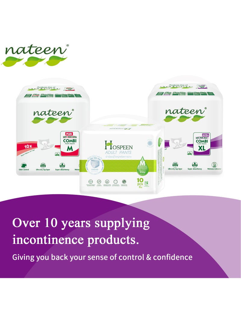 Super Ultra Incontinence Adult Diaper, X-Large,Waist Size 130-175cm,80 Count Adult Diapers,Disposable Underwear for Men&Women,Briefs with Maximum Absorbency, Leak Protection-4800ml Absorbency.