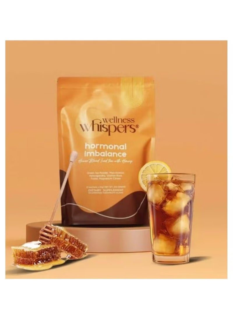 Wellness Whispers Hormonal Imbalance House Blend Iced Tea with Honey