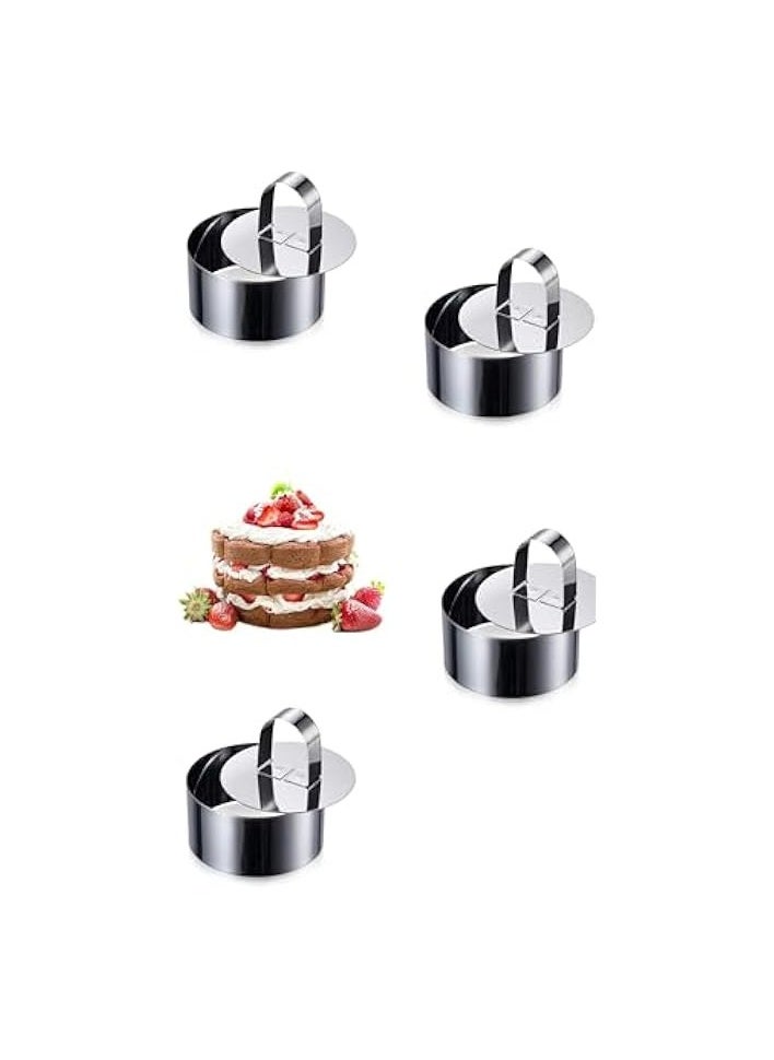 tainless Steel Cake Ring Molds Set - 3.15