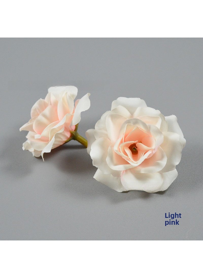 1 x 5 pcs Miniature Artificial Rosebuds for DIY Crafts Light pink