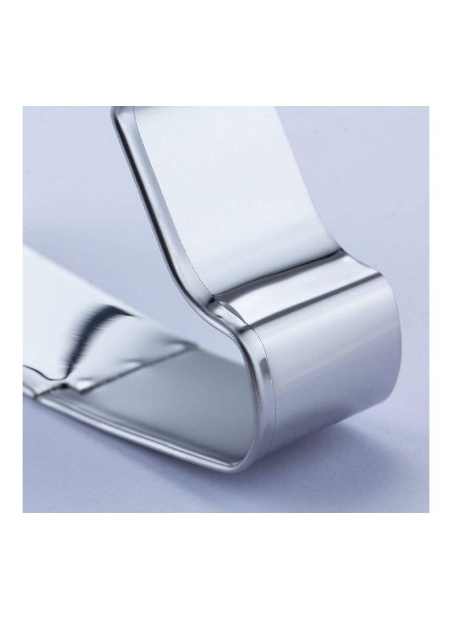 16-Pieces Cookie Mold Silver