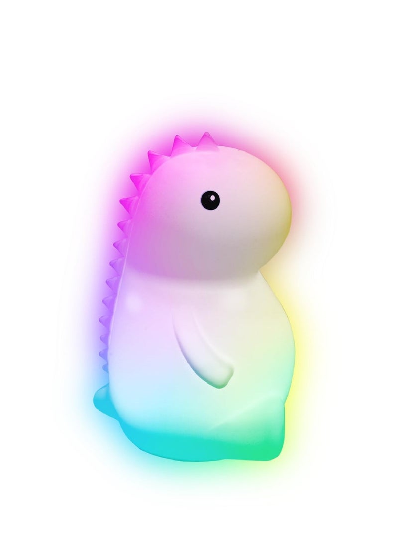 Color-Changing Squishy Dino Light