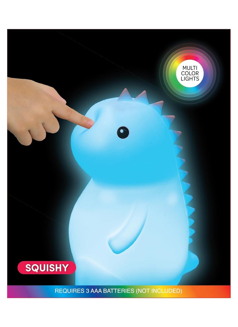 Color-Changing Squishy Dino Light