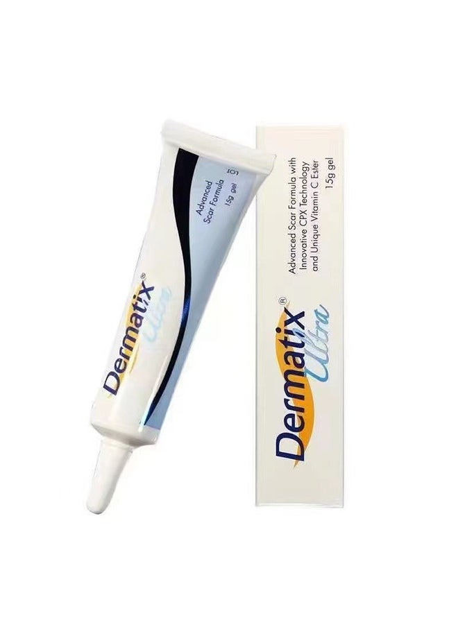Advanced Scar Formula with Innovative CPX Technology and Unique Vitamin C Ester, Advanced Scar Gel 15g For Cosmetic Improvement of Scars, Fast Drying and Unique Silicone Gel Formulation, Used For Treatment of Keloids, Surgical and Hypertrophic Scars, Suitable For Sensitive Skin