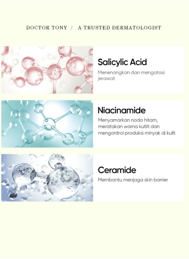 Salicylic Acid Anti-Acne Serum Lighten Acne Marks Shrink Pores Serum