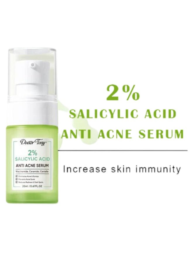 Salicylic Acid Anti-Acne Serum Lighten Acne Marks Shrink Pores Serum