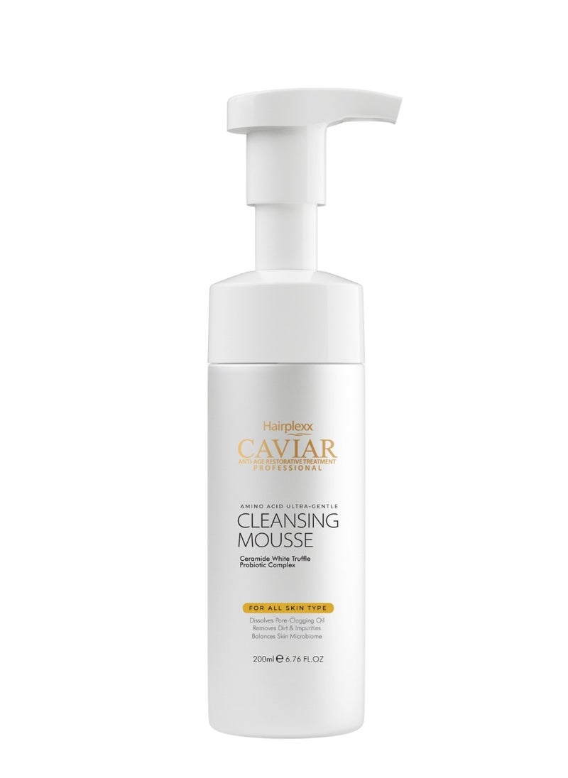 Hairplexx Caviar Amino Acid Ultra-Gentle Cleansing Mousse 150ml