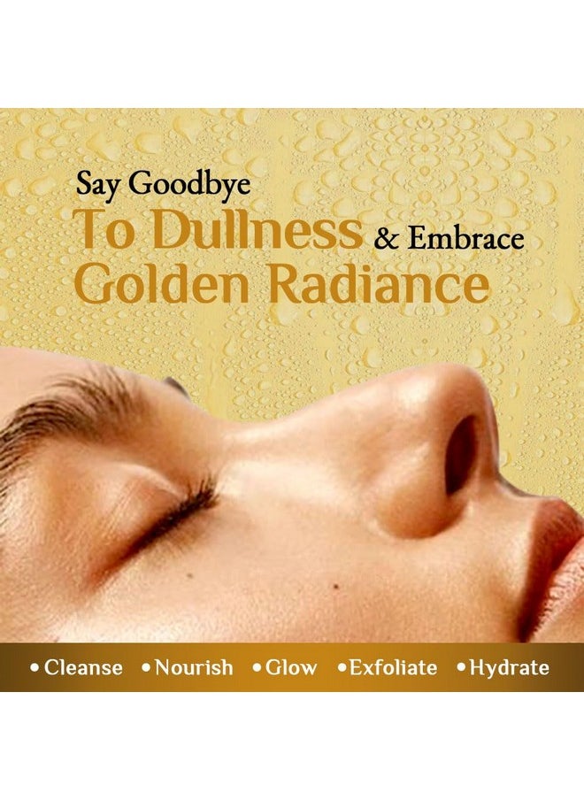 Gold Facial Kit | Bright & Glowing Skin | Parlour Like Instant Glow With The Goodness Of Gold Foils| 30 G