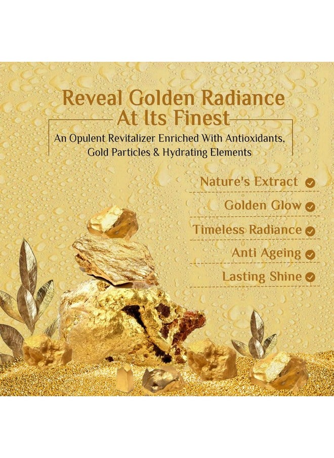 Gold Facial Kit | Bright & Glowing Skin | Parlour Like Instant Glow With The Goodness Of Gold Foils| 30 G