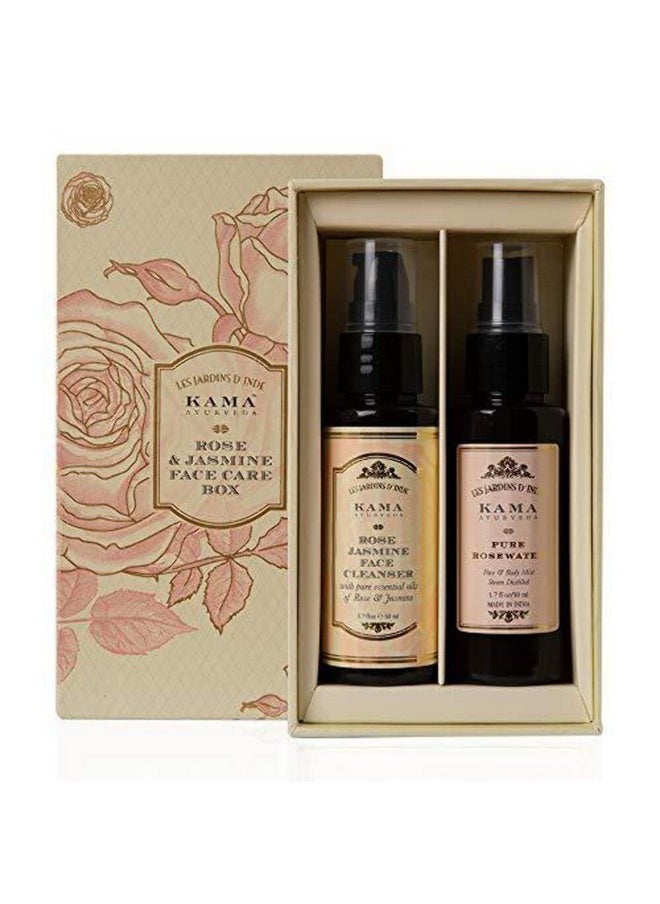 Rose And Jasmine Face Care Box