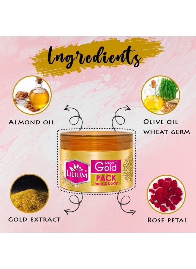 Perfect Blend Of Gold Face Pack, 250Gm