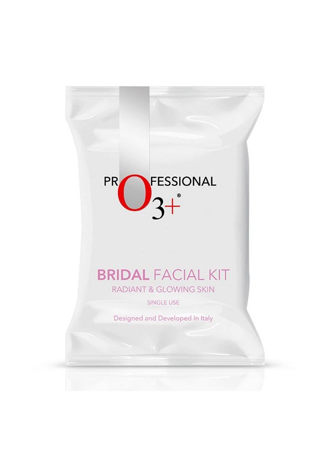 Bridal Facial Kit For Radiant & Glowing Skin - Suitable For All Skin Types (60G+69Ml, Single Use)