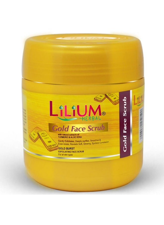 Gold Face Scrub Active Anti-Wrinkle For Fairer Glow (500 Ml)