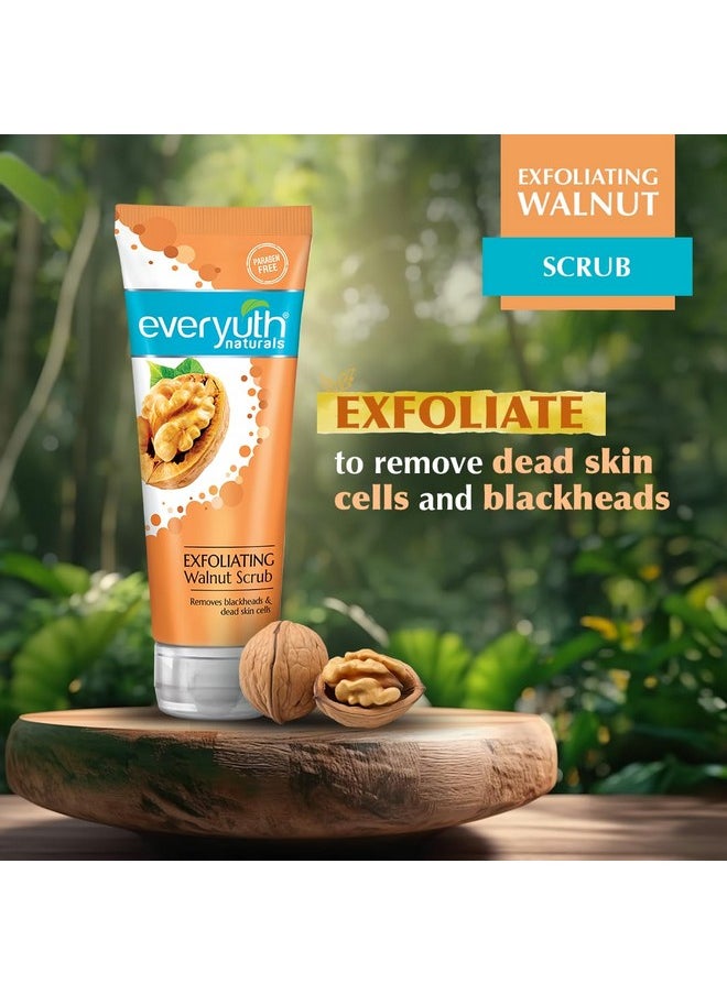 Naturals Exfoliating Walnut Scrub, 200Gm, Tube