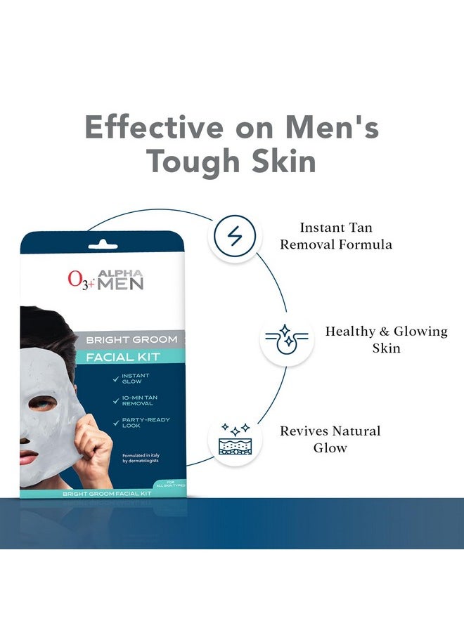 Alpha Men Bright Groom Facial Kit