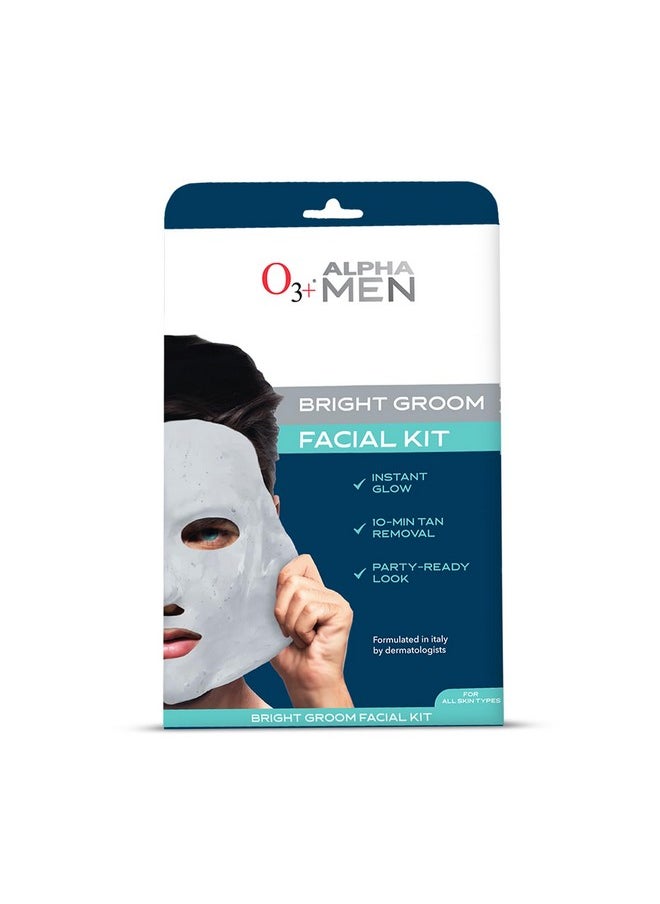 Alpha Men Bright Groom Facial Kit