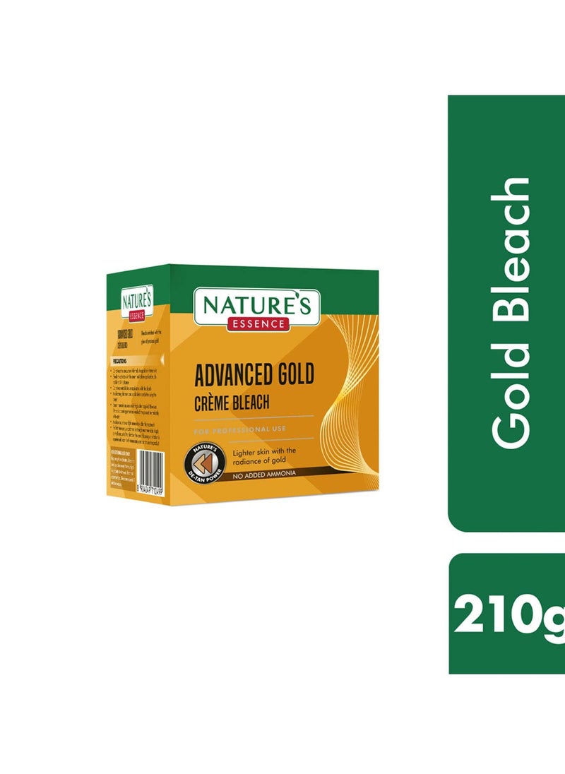 Nature's Essence Advanced Gold Creme Bleach, 210 gm