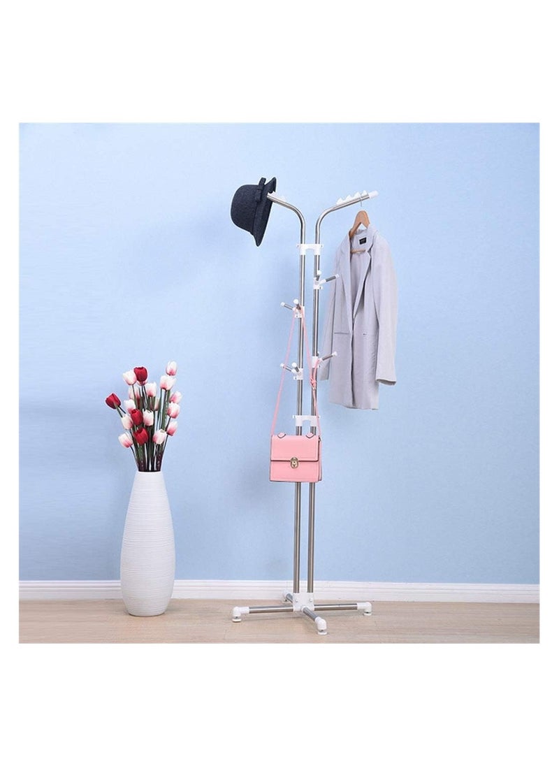 Hand Bag Belt Hat Stand Hanger Clothes,Rack Hanger Organiser Display For Showroom Shop Home Bedroom Dress Helmet Jacket Handbags Office Room Garment Hanging Rack Coat