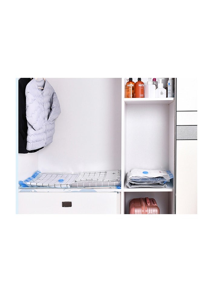 25PCS Vacuum Storage Bag Pack of with Electric Pump and hand pump, Multiple Pack (5×80*100cm,5×80*60cm,5×50*70cm,5×50*60cm,5×40*60cm)，Space Saver for Travel Packing, Reusable Sealer Storage Bag for Clothes,Duvets, Pillows, Blankets, Curtains