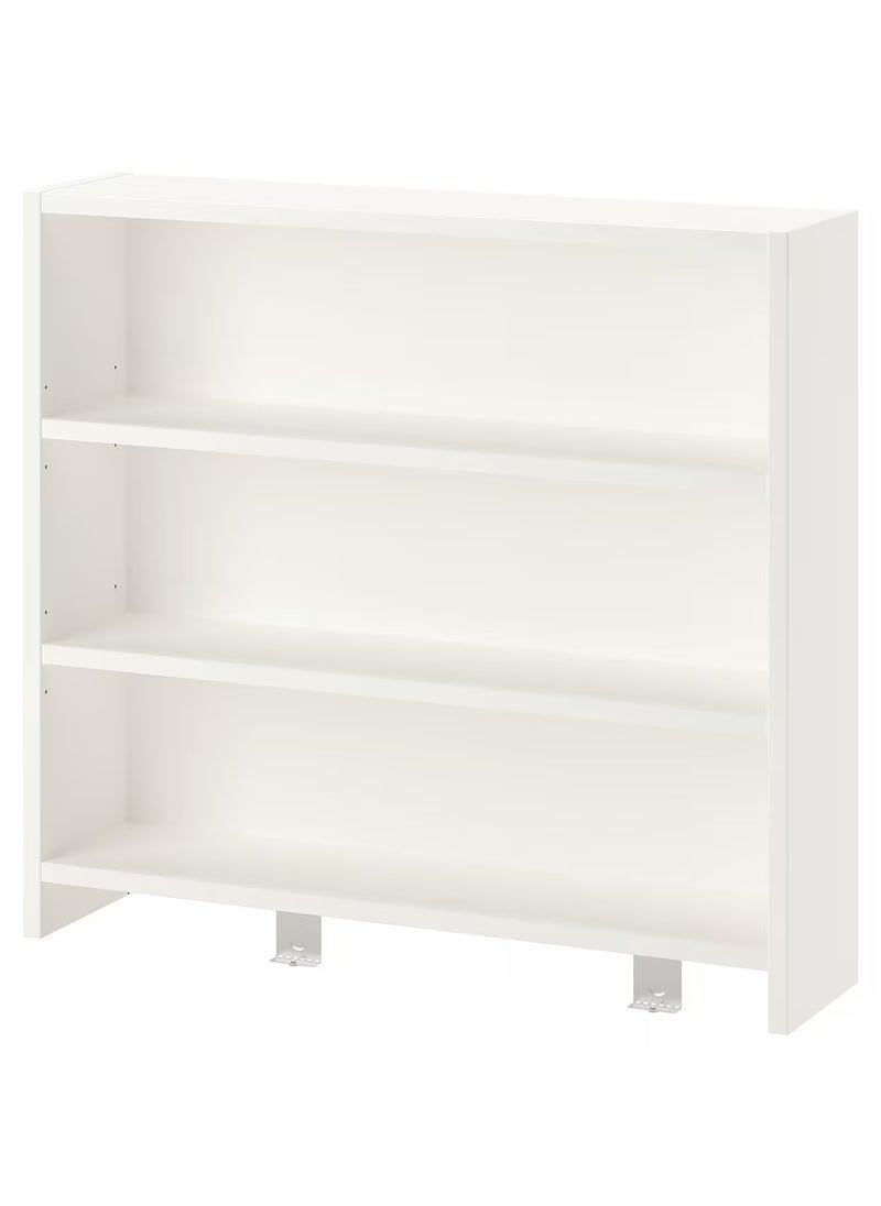 Desk top shelf, white, 64x60 cm