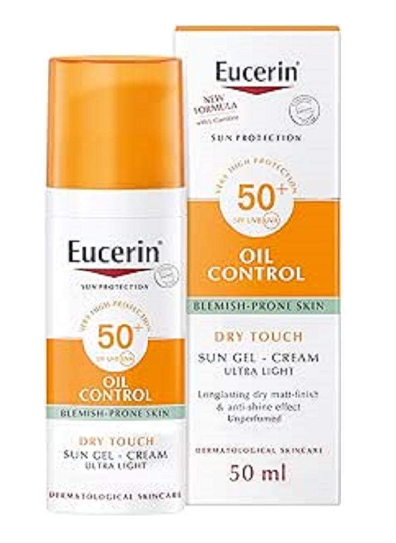 Oil Control Sun Gel-Cream Ultra Light SPF 50+ Dry Touch 50ml