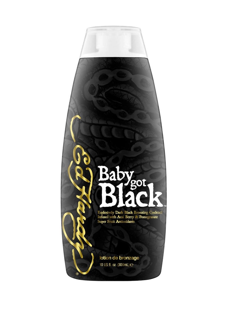 Ed Hardy Baby Got Black Tanning Lotion 10 Oz