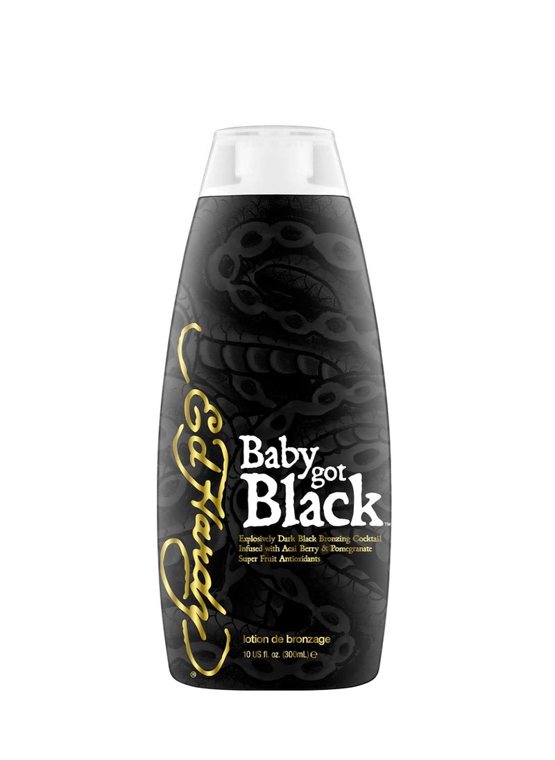 Ed Hardy Baby Got Black Tanning Lotion 10 Oz