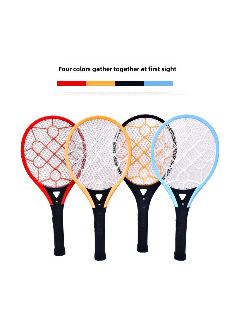 2-in-1 USB Mosquito Swatter Lamp Black [502 multi-color optional] in-line charging