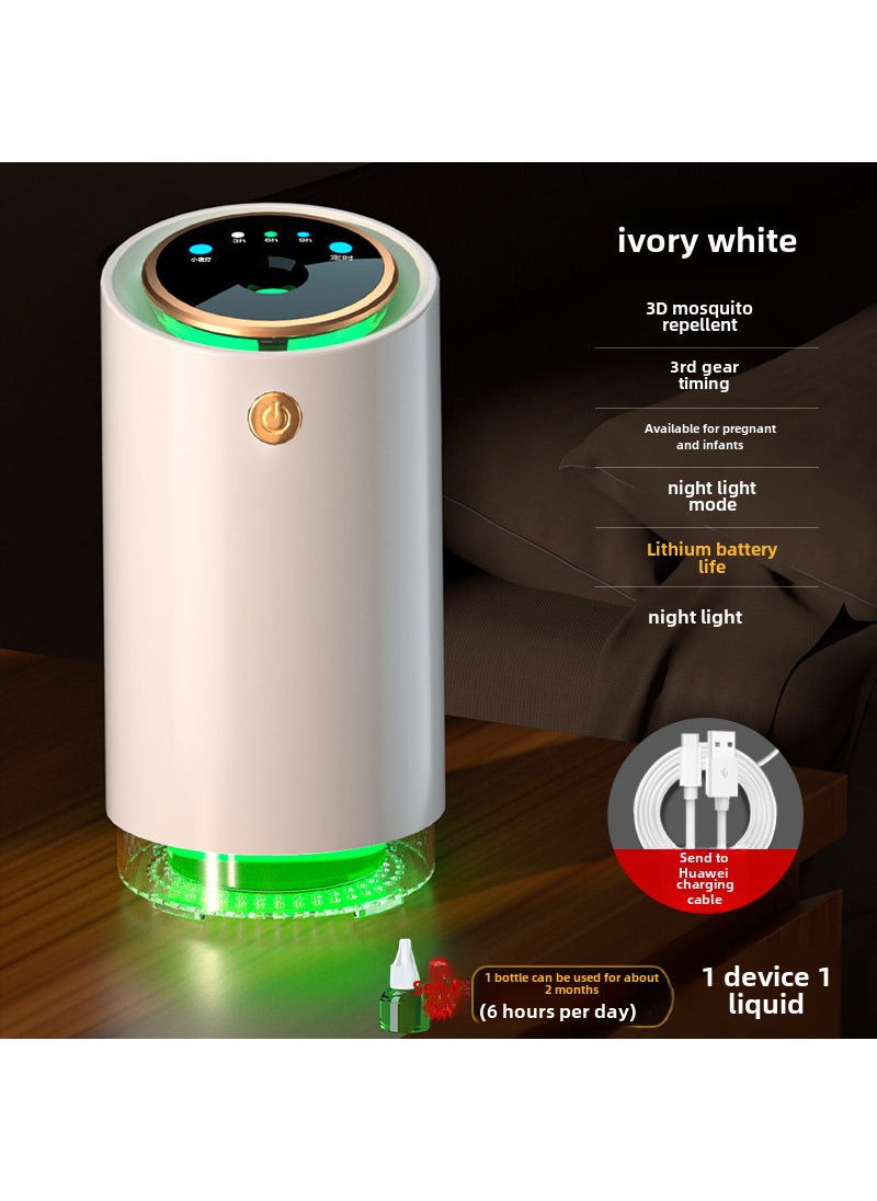 New Electric Mosquito Repellent Heater Set White (dual battery)