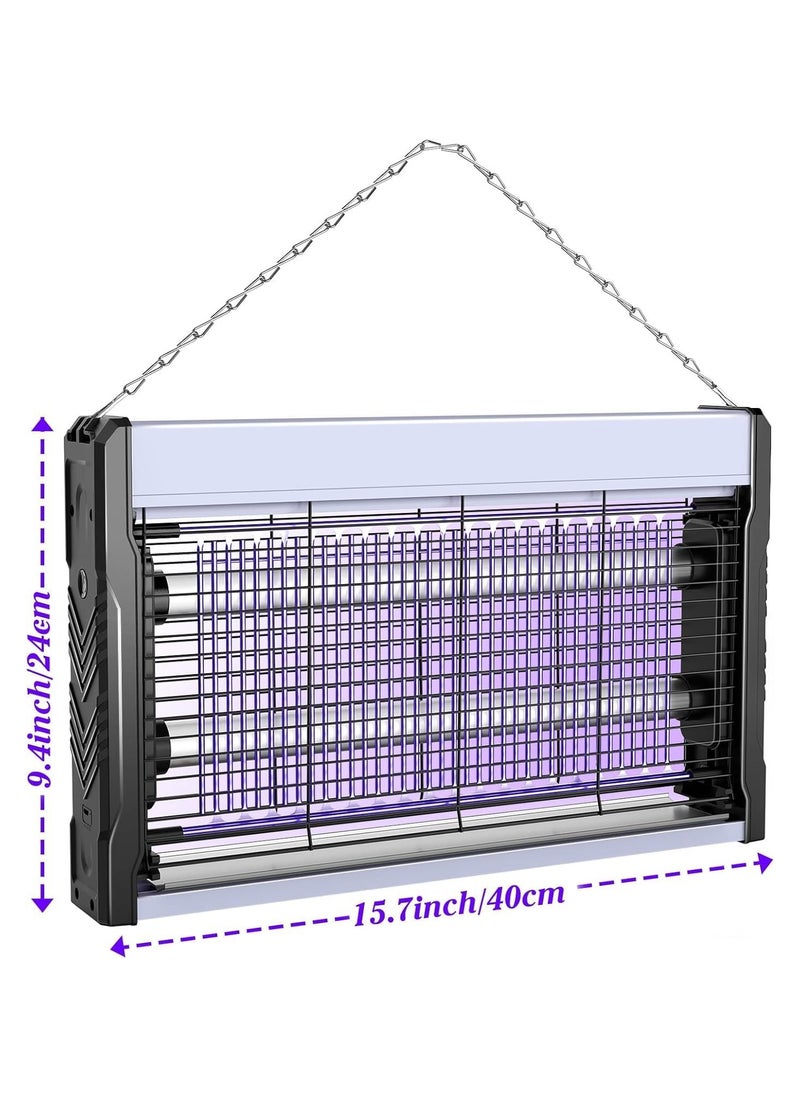 Electronic Insect and Fly Killer with USB Cable – 3200V Fly Trap Bug Zapper with UV Light for Indoor and Outdoor Use, Ideal for Kitchen, Home, Garden, and Yard