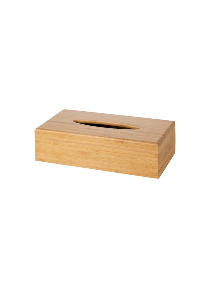 Box for tissues, bamboo, 26x14 cm