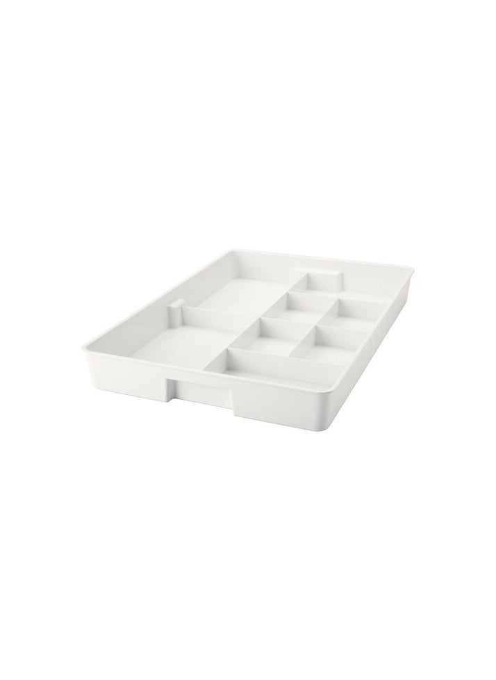 Insert with 8 compartments, white