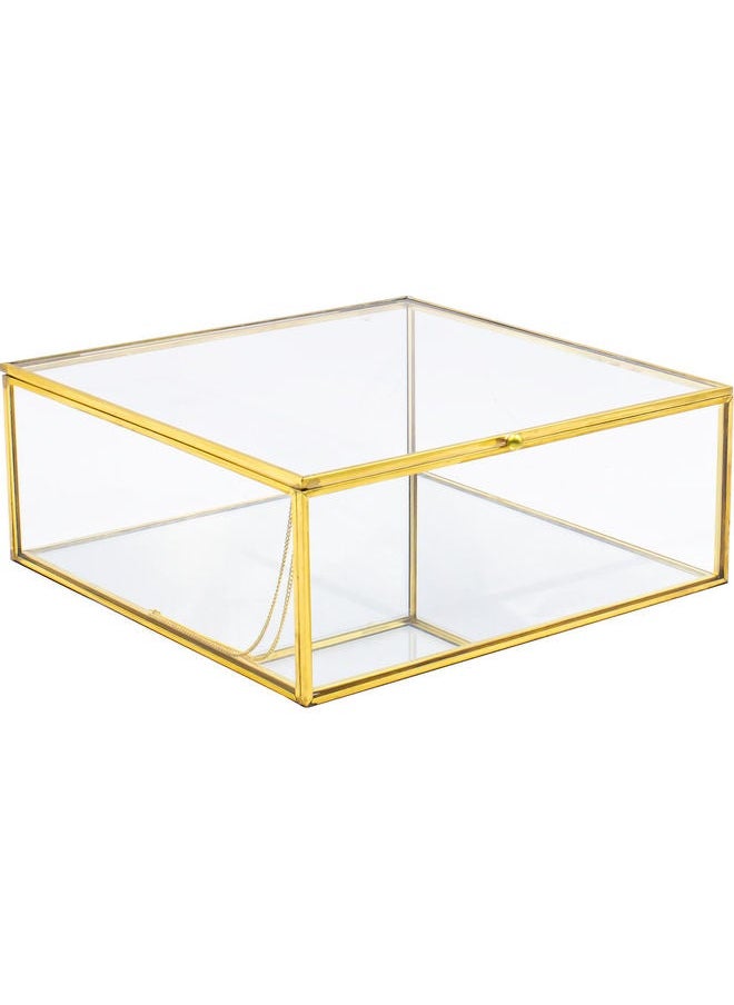 Decorative Box Clear/Gold