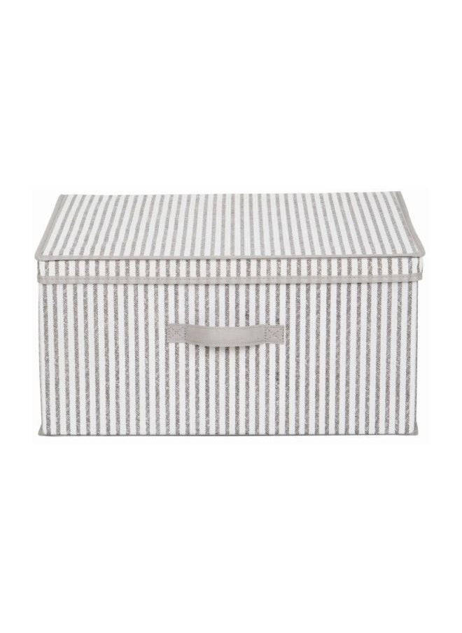 Ebase Storage Box Beige/Grey 50x40x25cm