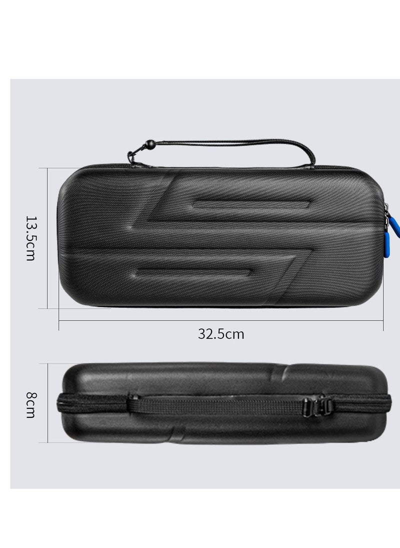 Carrying Case Compatible with PlayStation 5 Portal Remote Player Handheld Game Console, Shockproof Anti-Scratch Travel Portable Bag Accessories, PS Portal Protective Shell